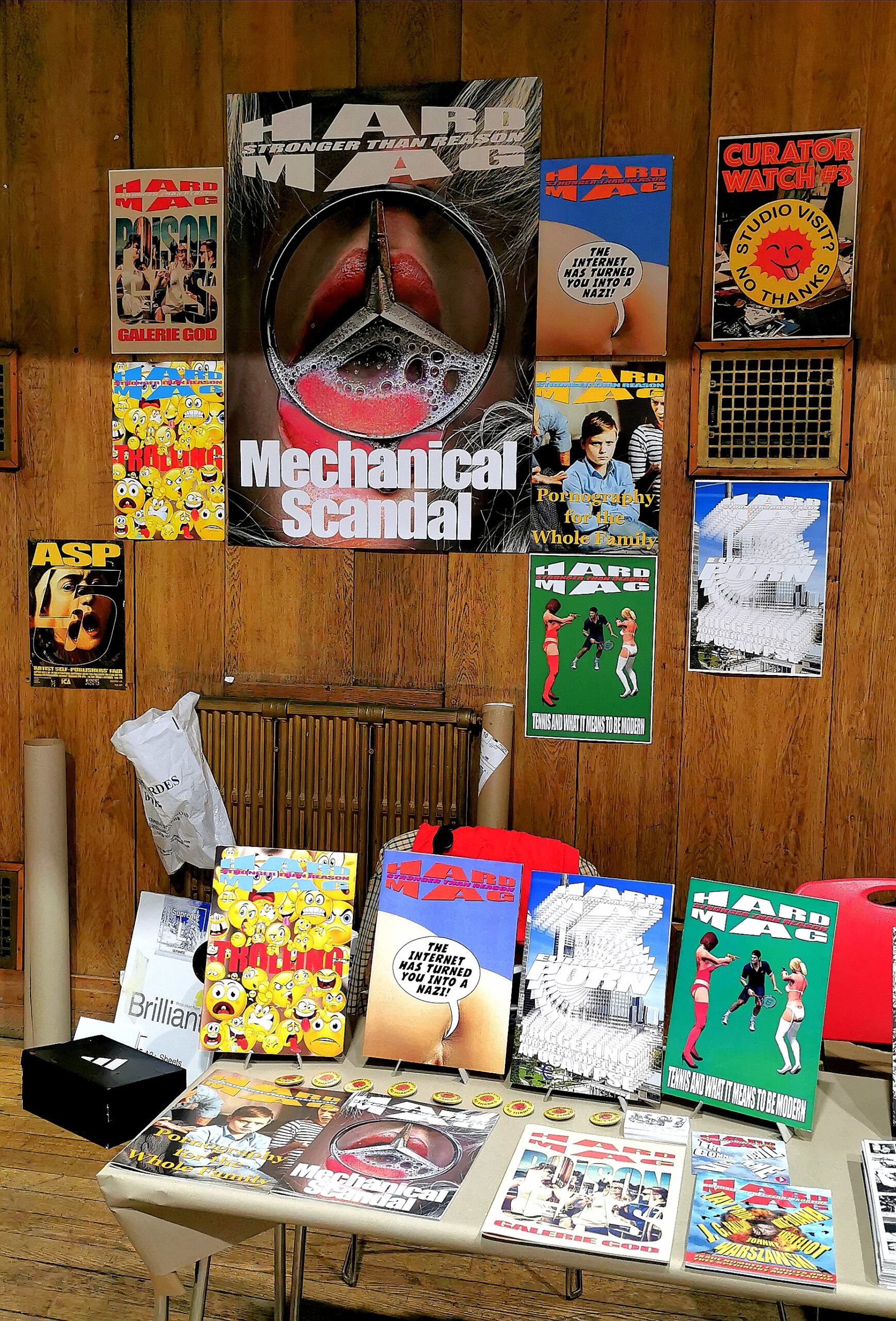Hard Mag stand at ASP fair 7