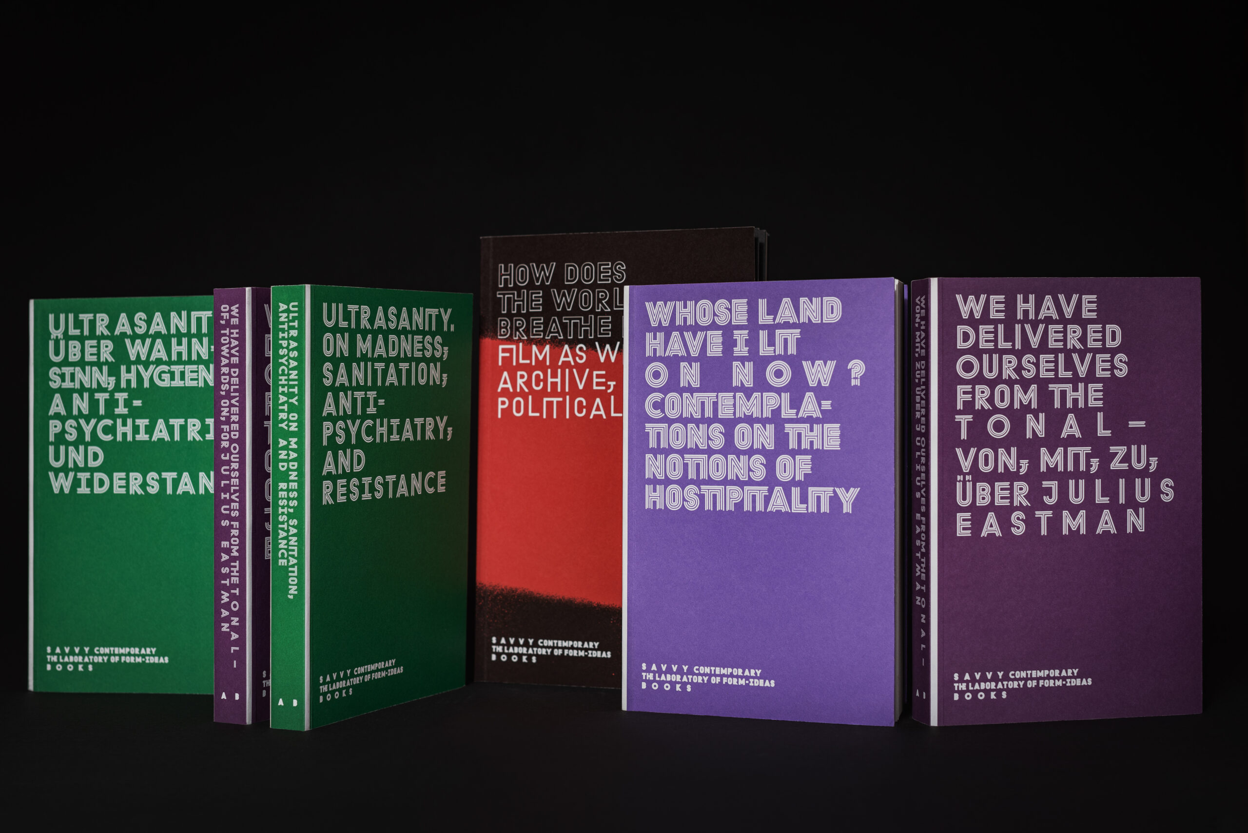 Selection of latest SAVVY books