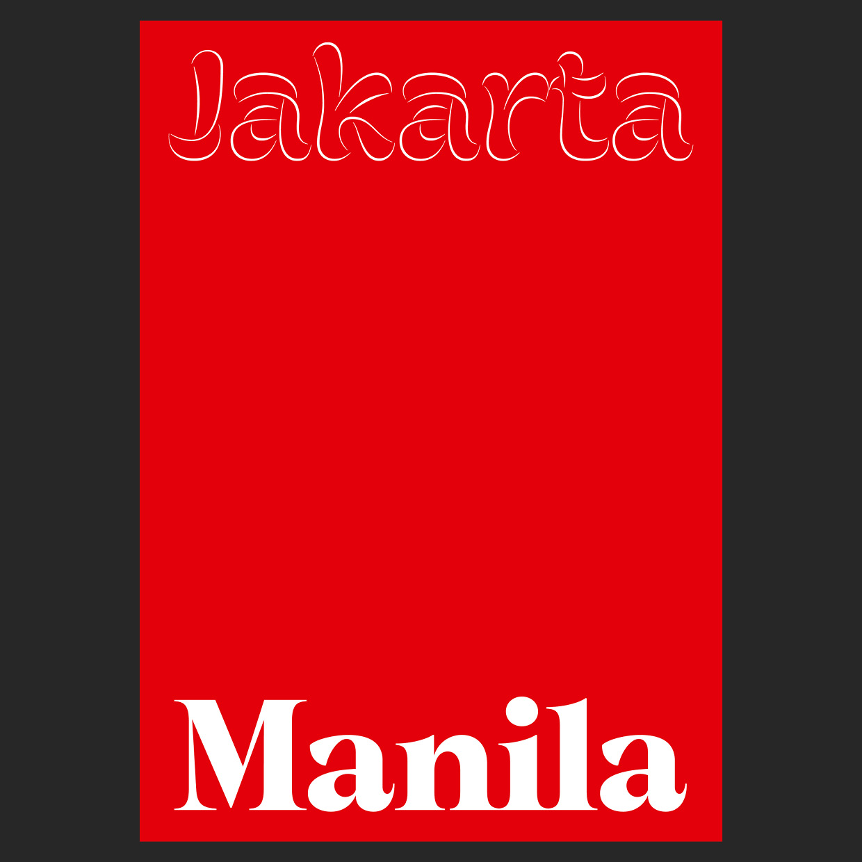 Jakarta to Manila