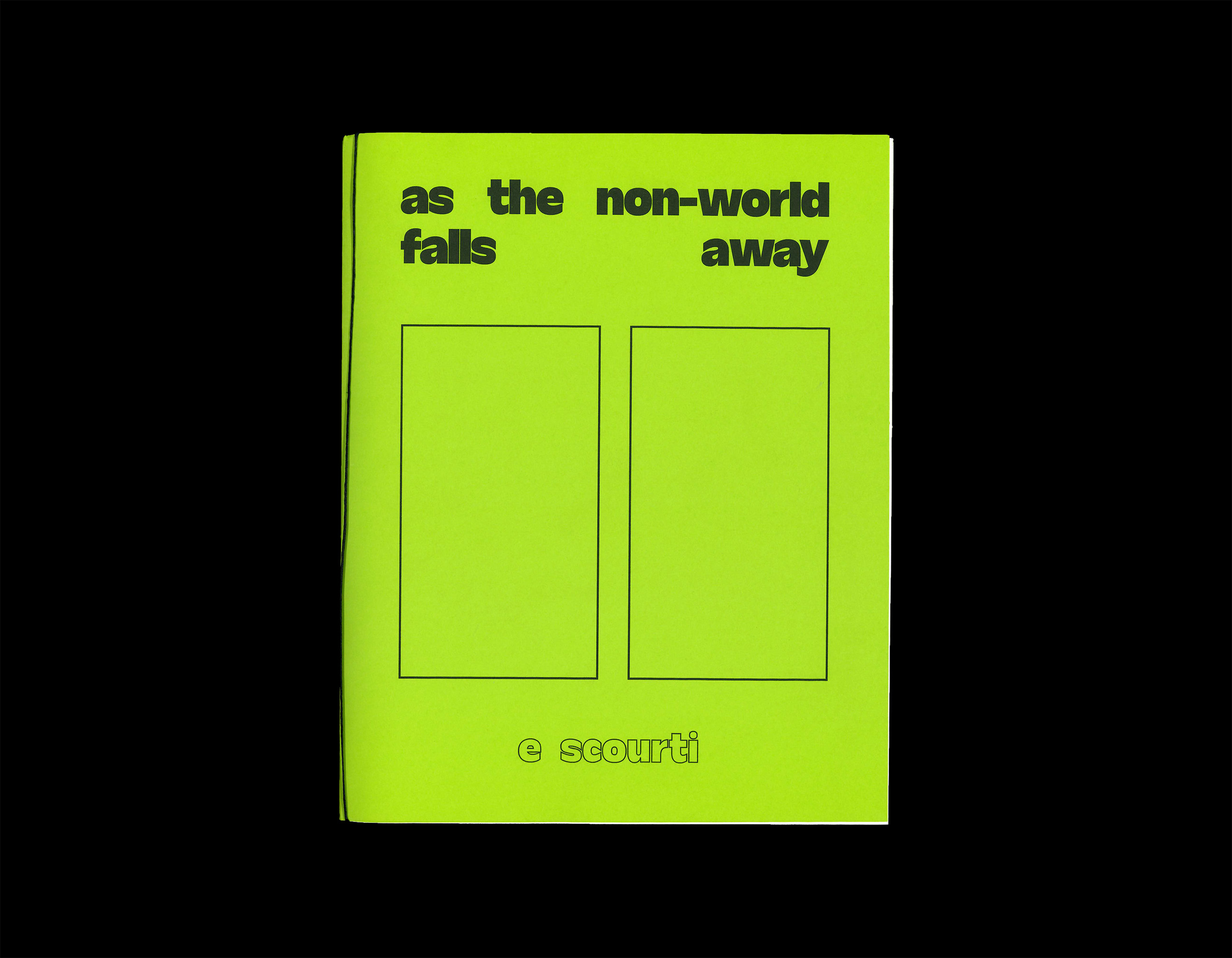 as the non-world falls away