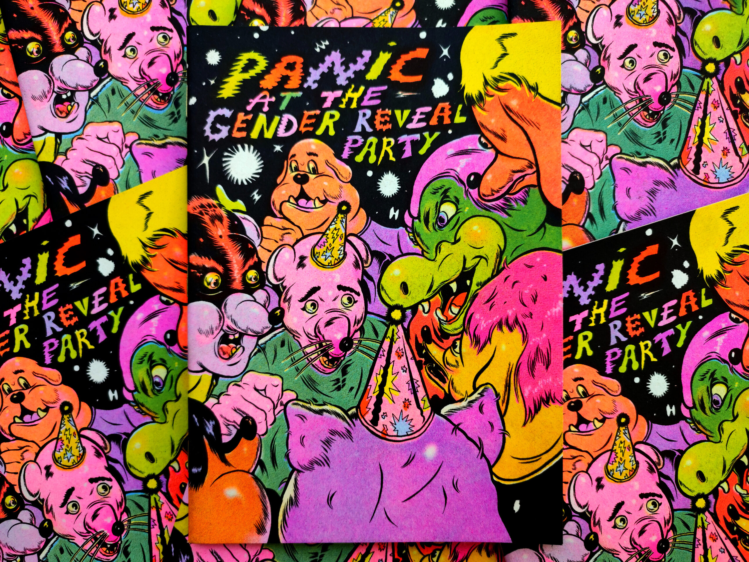Panic At The Gender Reveal Party zine