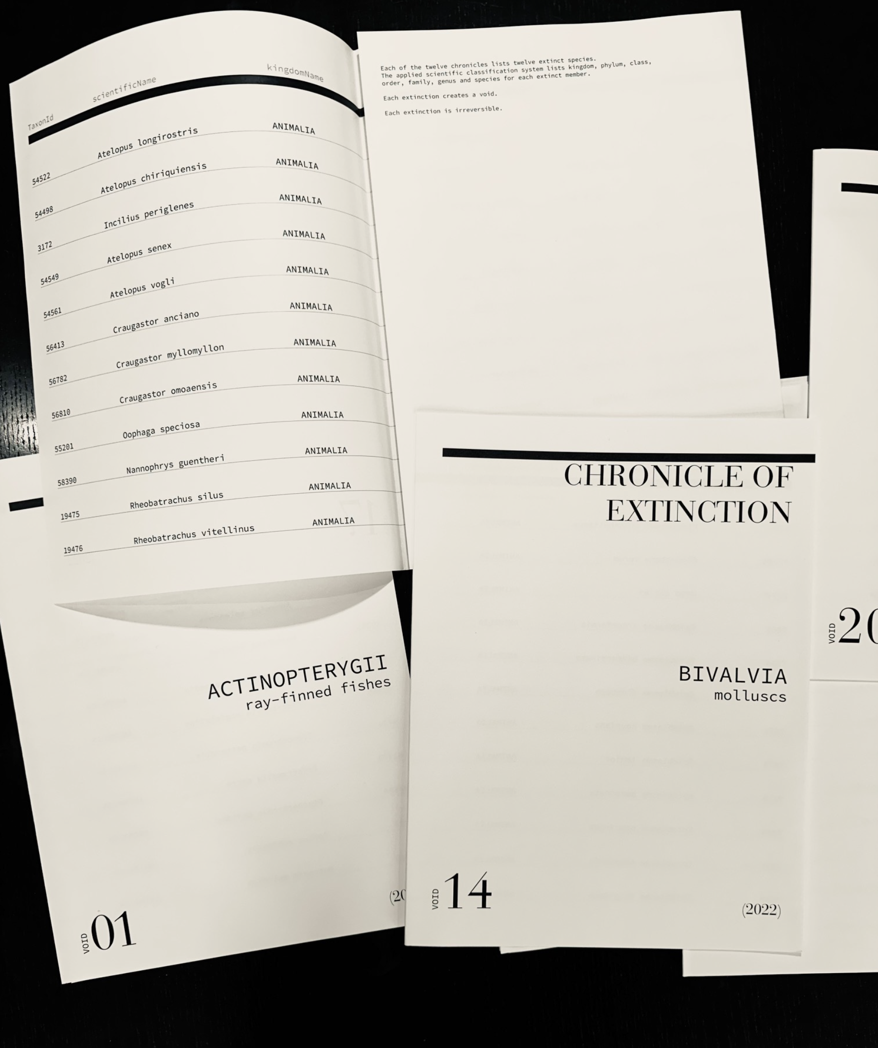 Chronicle of Extinction