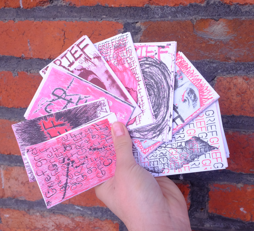 Nine Zines on Grief