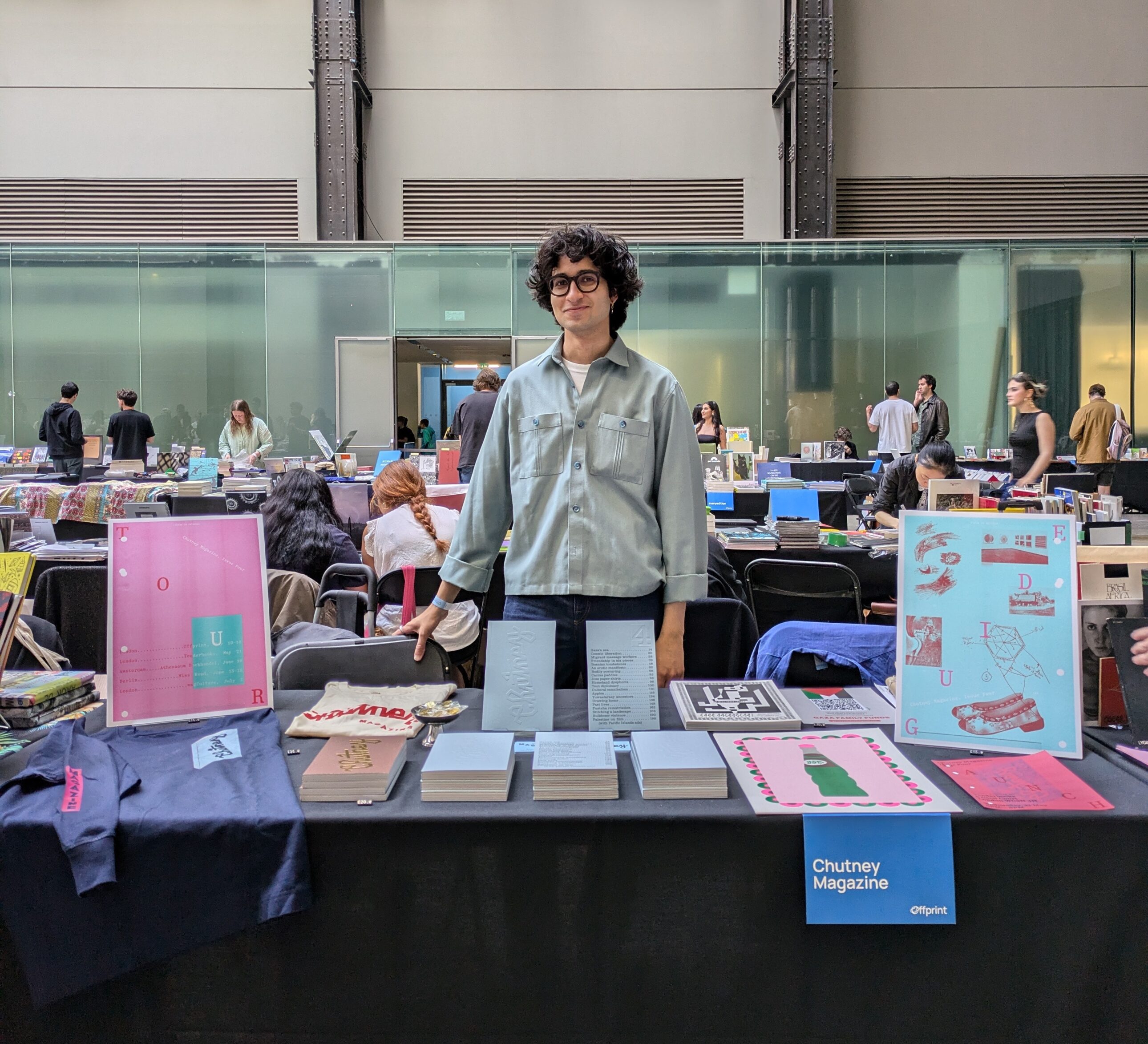 Display at Offprint 2025